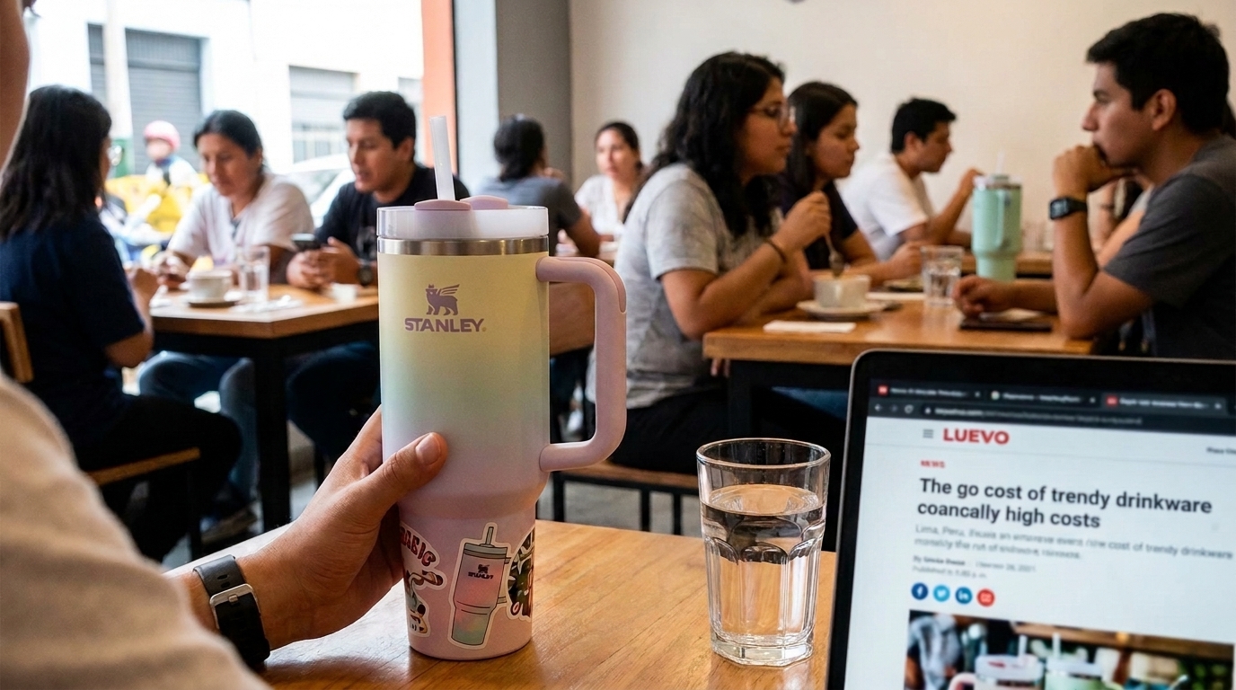 Vasos térmicos tipo Stanley: por qué pagamos S/150 por un vaso de agua